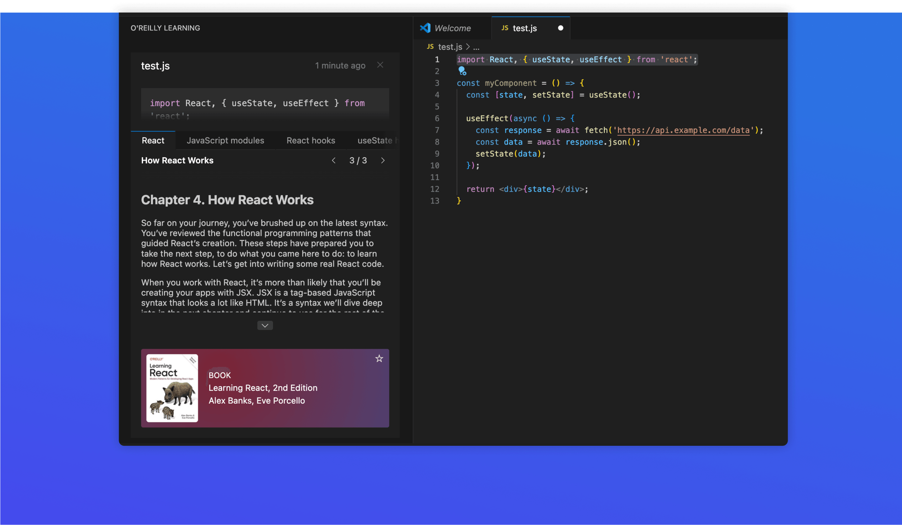 inline reading suggestion concept