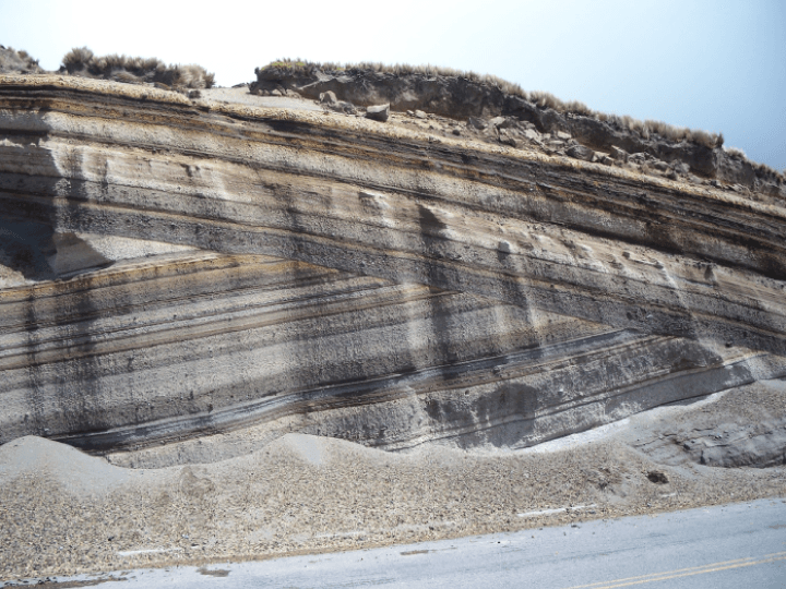 Sedimentary layers