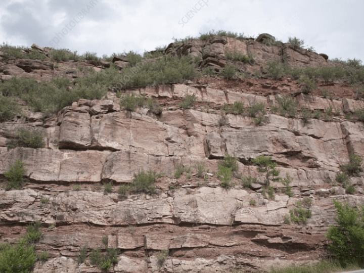 Sedimentary layers
